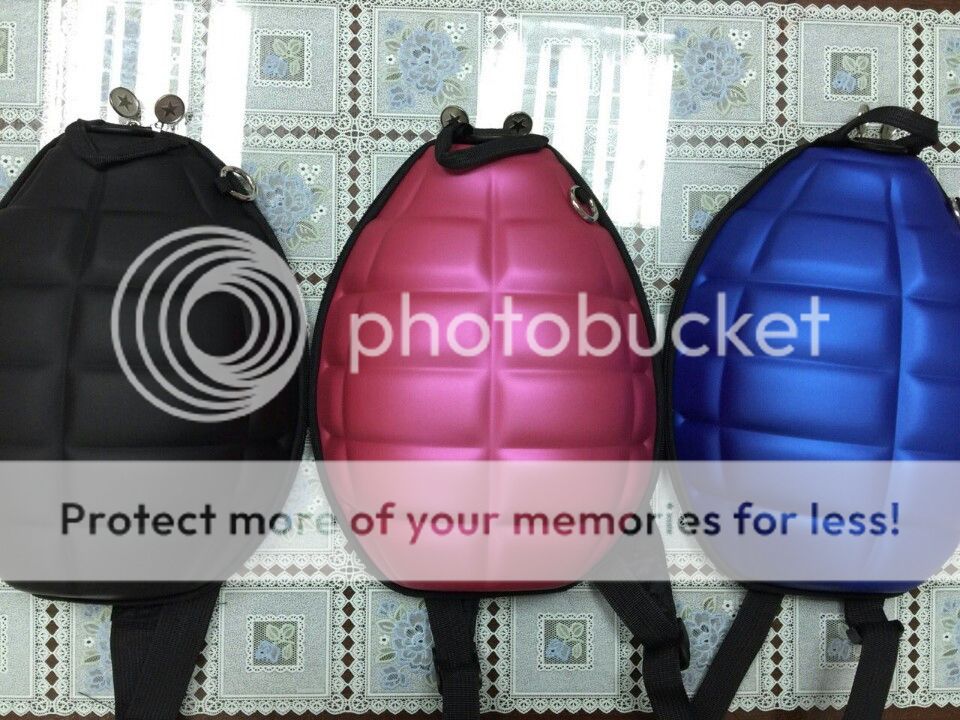 Balo túi đeo chéo hình lựu đạn, balo đầu cọp cực ngầu và lạ - 8