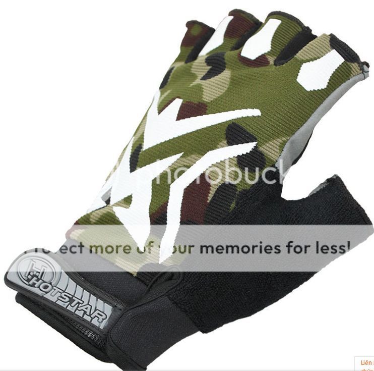 Bán Găng tay full ngón, găng tay hở ngón pro biker mạnh mẽ nam tính tiện dụng - 12