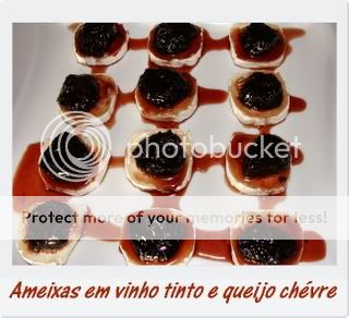 Ameixas em vinho tinto e queijo chévre 1