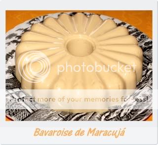 Bavaroise de maracujá 1