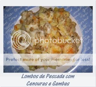 Lombos de Pescada com Cenouras e Gambas1
