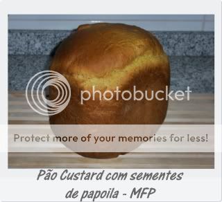 Pão custard com papoila 1