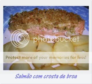 Salmão com crosta de broa1