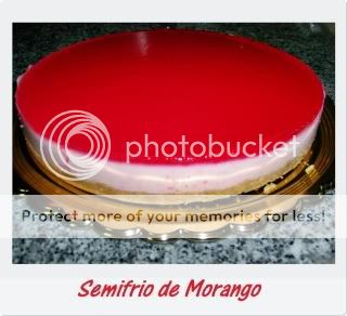 semifrio de morango