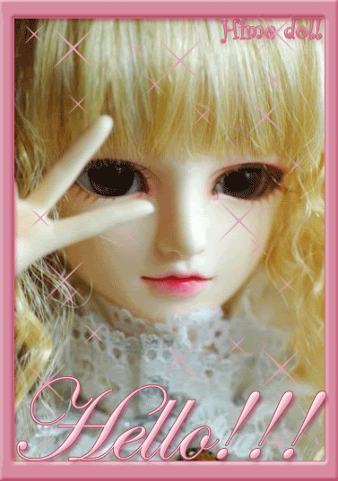 Hime doll - Plaquinha Hello!!!